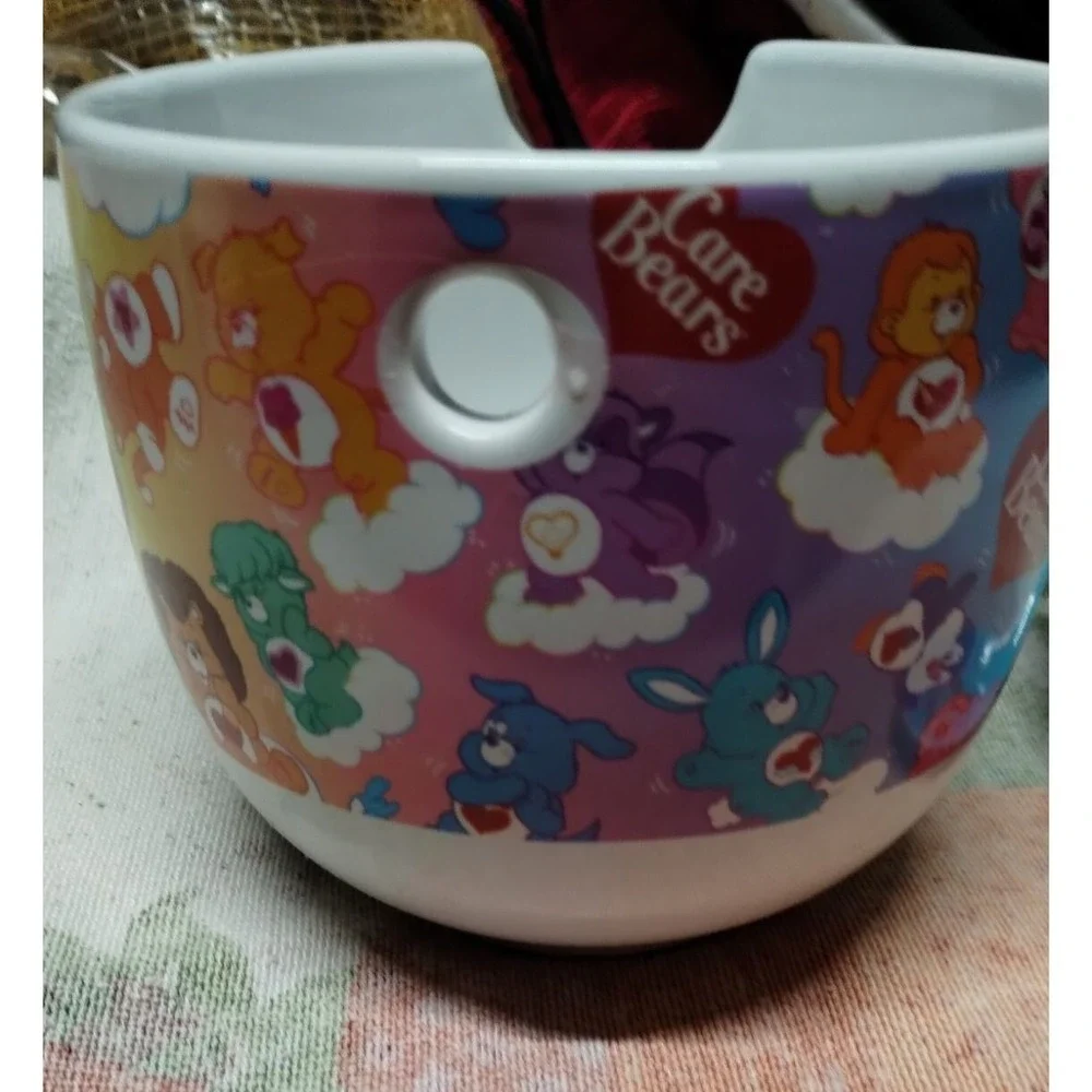 Care Bears CultureFly Ceramic Ramen Bowl and Spoon Set 18oz Multicolor 2024‎